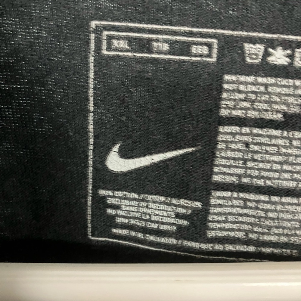 Y2k nike basketball galaxy jordan bulls themed shirt nba swoosh tee size 2XL XXL - Picture 9 of 11